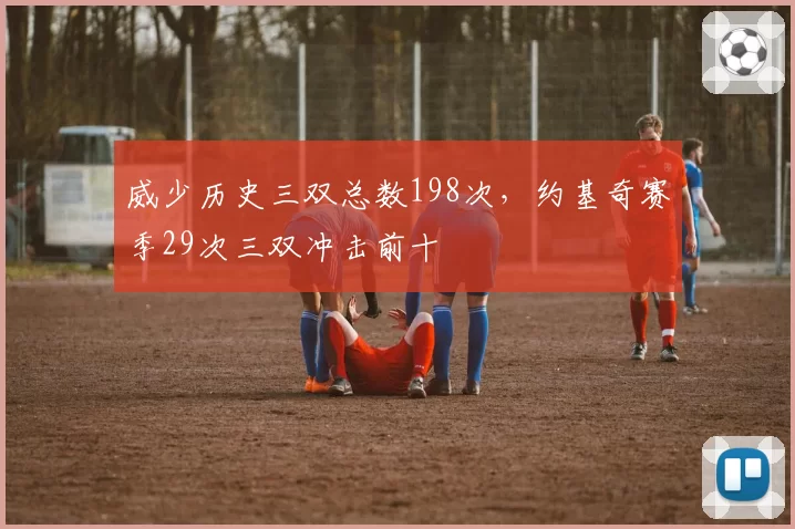 威少历史三双总数198次，约基奇赛季29次三双冲击前十