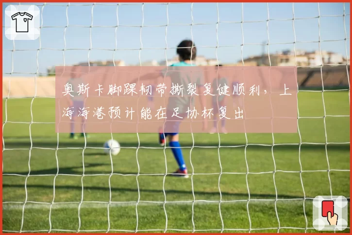 奥斯卡脚踝韧带撕裂复健顺利,上海海港预计能在足协杯复出
